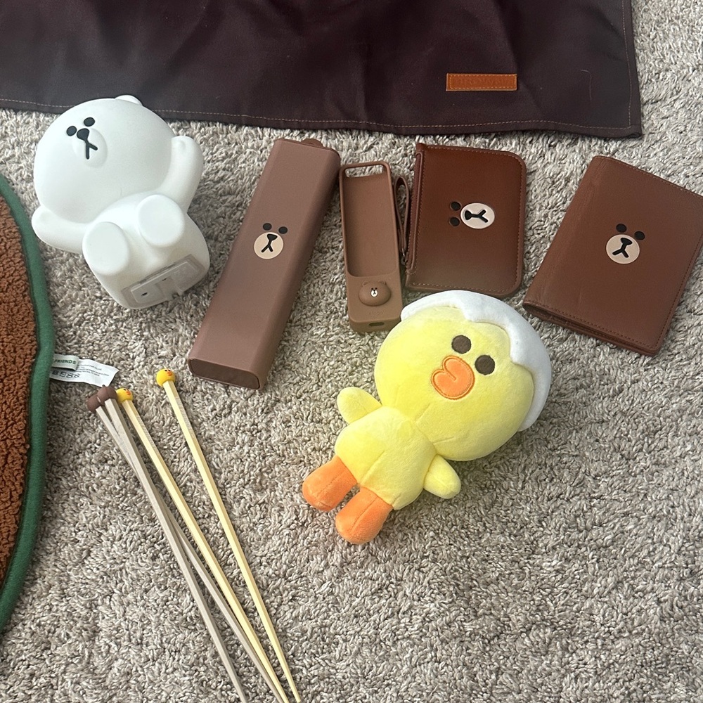 LINE FRIENDS Set- Unique Fan Collection - Picture 7 of 14